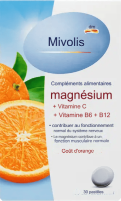 traduction de Magnesium-vitamine-C-vitamine-B6-B12-30-pastilles-Mivolis