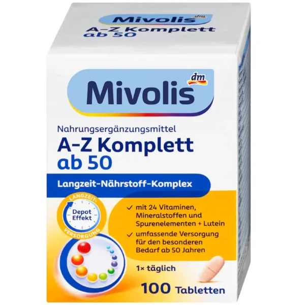 mivolis az depot 21 multivitamine 50 comprimes 4066447832983