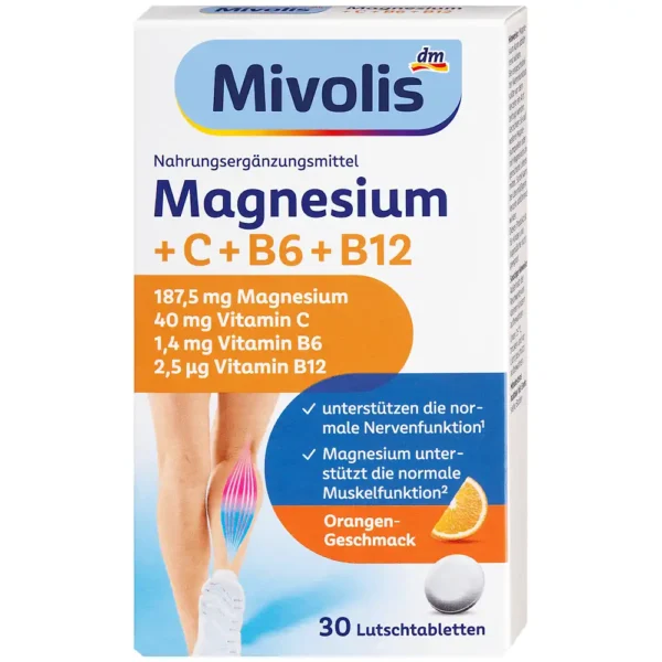 mivolis magnesium vitamine c vitamin b6 b12