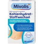 Métabolisme des glucides, 20 comprimés, Mivolis