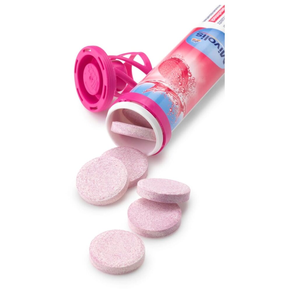MIVOLIS Vitamine Comprimés Effervescents – Lot 6 X 20, Date 08/26