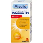 فيتامين د3 لآلئ 1000 وحدة دولية 60 قطعة، 60 قطعة