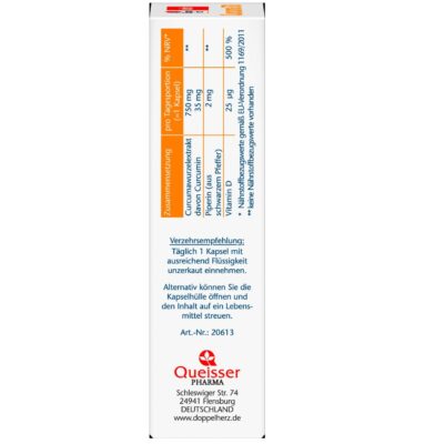 كركم 750 كبسولة 30 قطعة 26.7 جرام - الصورة 3