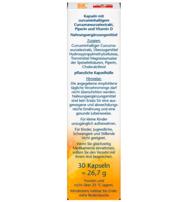 كركم 750 كبسولة 30 قطعة 26.7 جرام - الصورة 4