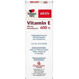 Vitamine E 600N, 40 Capsules, Doppelherz – Image 3