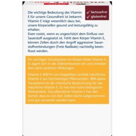 Vitamine E 600N, 40 Capsules, Doppelherz – Image 2