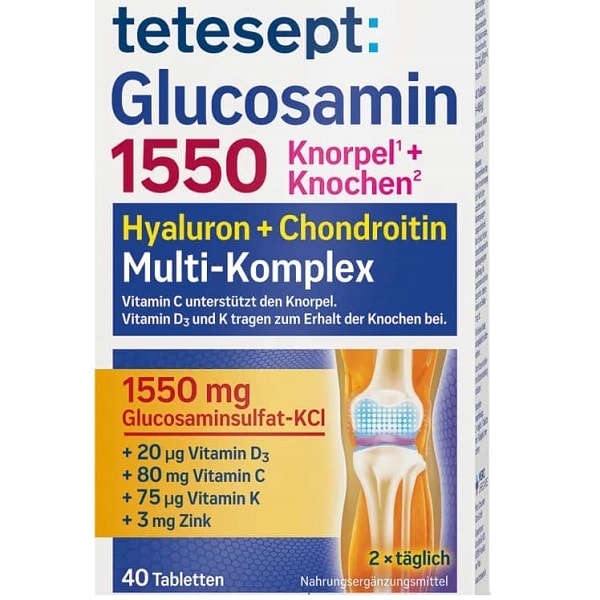 glucosamine 1550mg tetesept