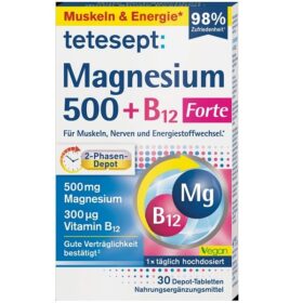 tetesept magnesium 500 et b12