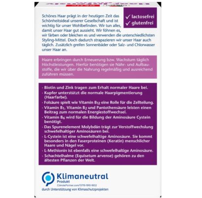 Capsules capillaires intensives + biotine 100 pièces, 58 g – Image 2