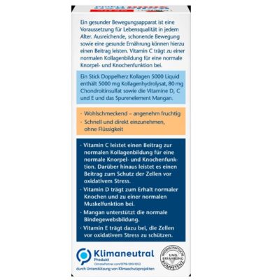 Collagène 5000 Liquide 14 bâtonnets, 140 ml – Image 2