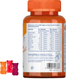 Ours multivitaminés 60 pièces, 120 g – Image 2