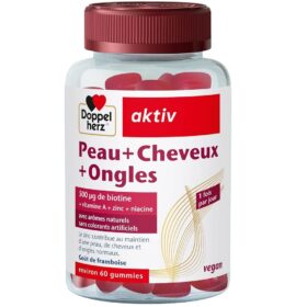 Peau + Ongles + Cheveux – 60 Gummies à Macher, Doppelherz