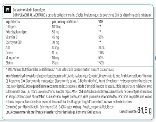 Premium Collagène Marin Complex, 120 Capsules, Vroody – Image 2