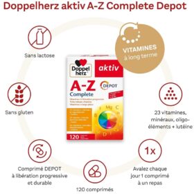 A-Z Complete DEPOT, 120 Comprimés, Doppelherz – Image 2