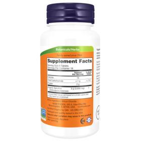 Spirulina 500 mg, 100 Tablettes, Now – Image 3