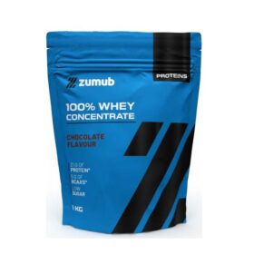 Whey Concentrée 100%, 1Kg, Chocolat & Vanille, Zumub