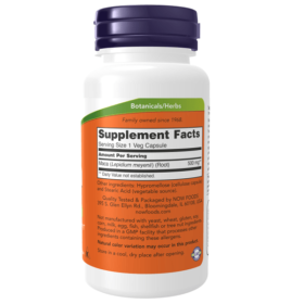 Maca 500mg, 100 Comprimés, Santé Sexuelle, Now – Image 2
