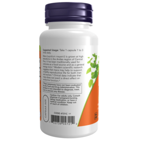 Maca 500mg, 100 Comprimés, Santé Sexuelle, Now – Image 3