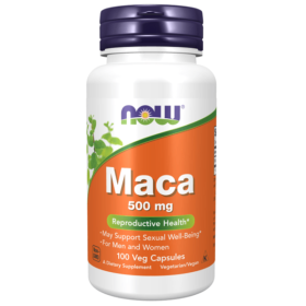 Maca 500mg, 100 Comprimés, Santé Sexuelle, Now