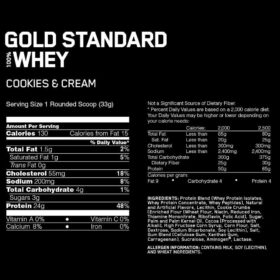 Optimum Nutrition Gold Standard 100% Whey – 2,27 kg – Image 2