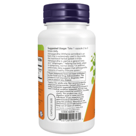 Now Ashwagandha 450mg, 90 Capsules – Image 2