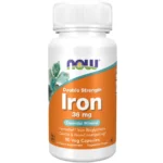 Fer 36mg, Ferrochel Bisglycinate, 90 Gélules, Now