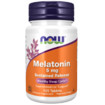 Mélatonine 5mg, 120 Comprimés, Now
