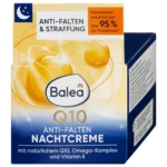 Balea Crème de nuit anti-rides Q10, 50 ml