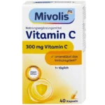 Vitamine C, 300mg, 40 Gélules, Mivolis